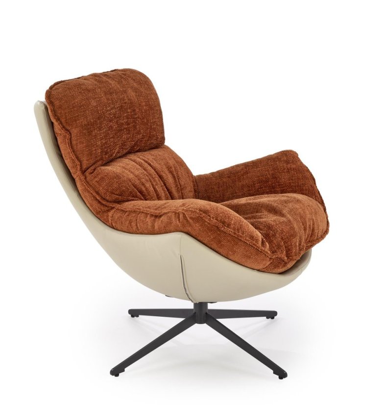 Křeslo LOBSTER skořicové