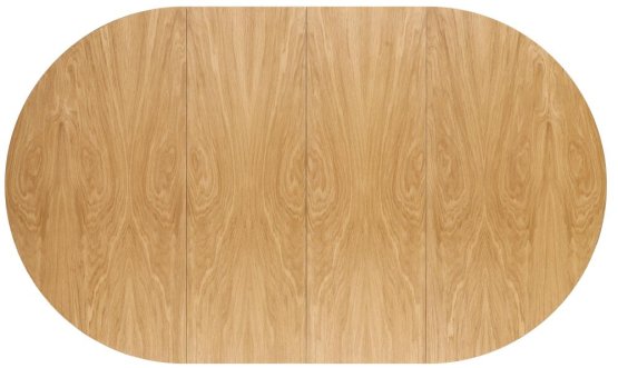 Rozkladací jedálenský stôl GARIBALDI 120(200)x120 dub prírodný matný