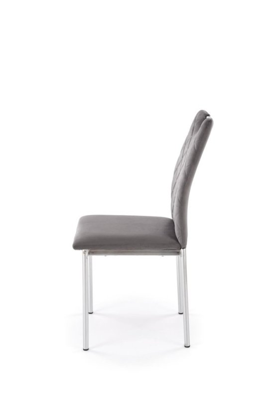 Jedálenská stolička K578 sivá