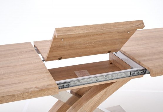 Rozkládací jídelní stůl SANDOR 160(220)x90 dub sonoma