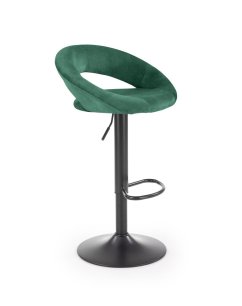Barová stolička H102 tmavo zelená