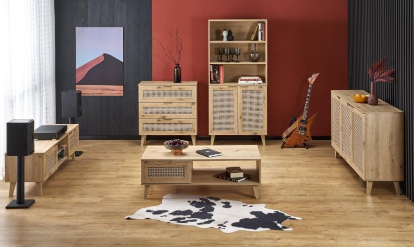 Nočný stolík BORNEO dub artisan