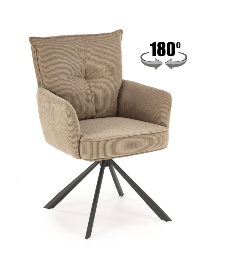 Jedálenské kreslo K528 cappuccino
