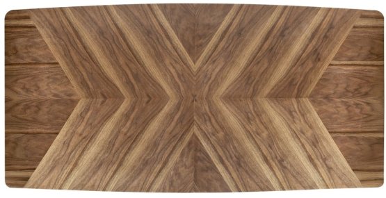 Rozkladací jedálenský stôl BARON 200(350)x100 orech/čierna