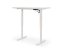 Výškovo nastaviteľný písací stôl B54 biely
