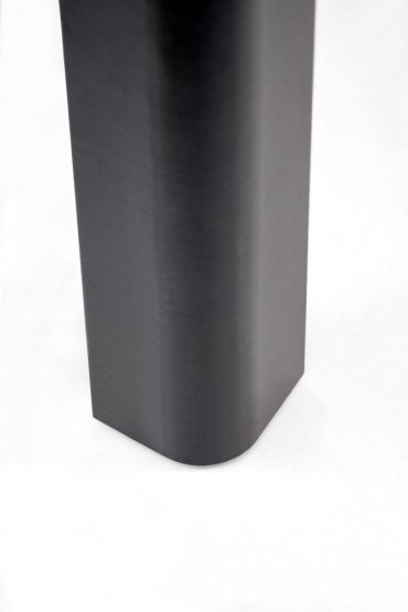 Rozkladací jedálenský stôl RINGO 102(142)x102 kašmír/čierna