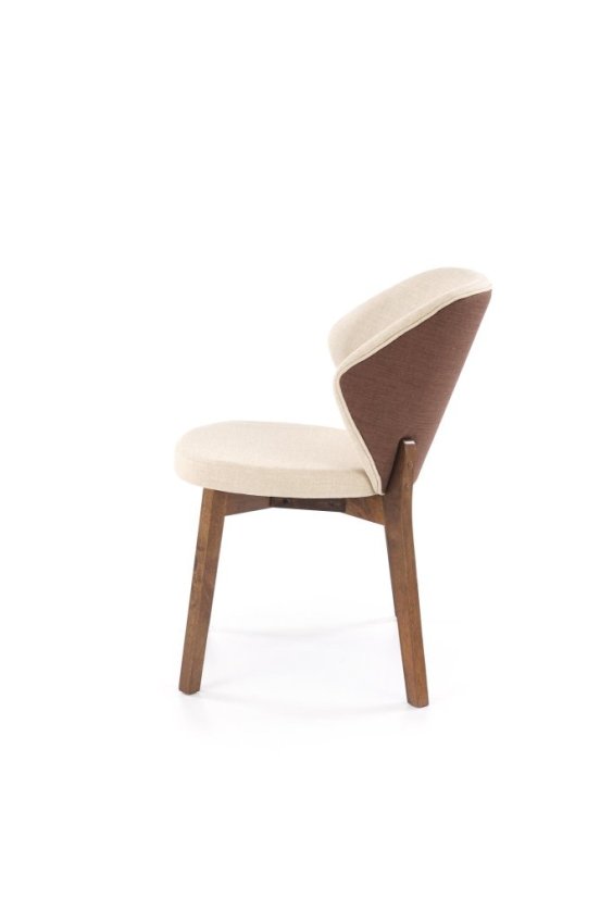 Jedálenská stolička K583 orech/hnedá/béžová