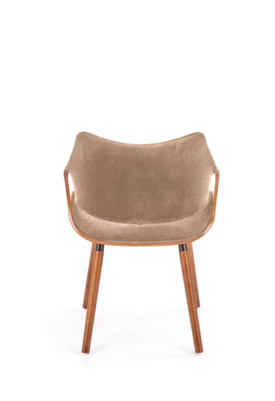 Jedálenské kresielko K396 velvet béžové