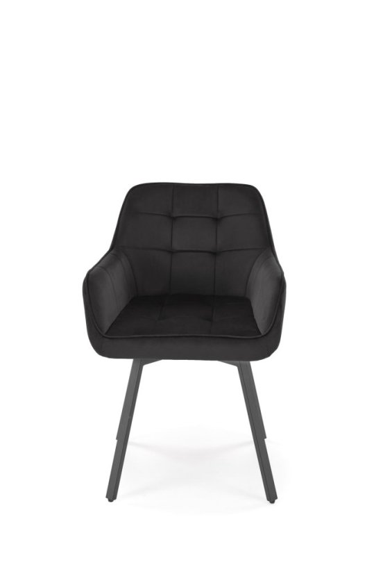 Jídelní židle / křeslo K588 černá