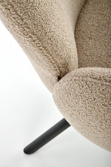 Otočná stolička / kreslo K498 cappuccino