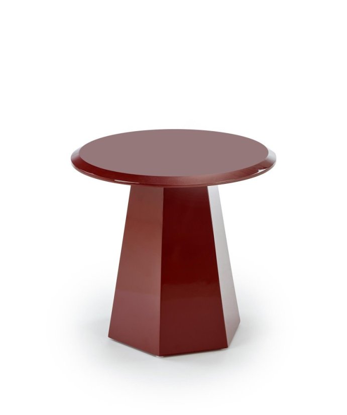 Konferenčný stolík LOCA bordová