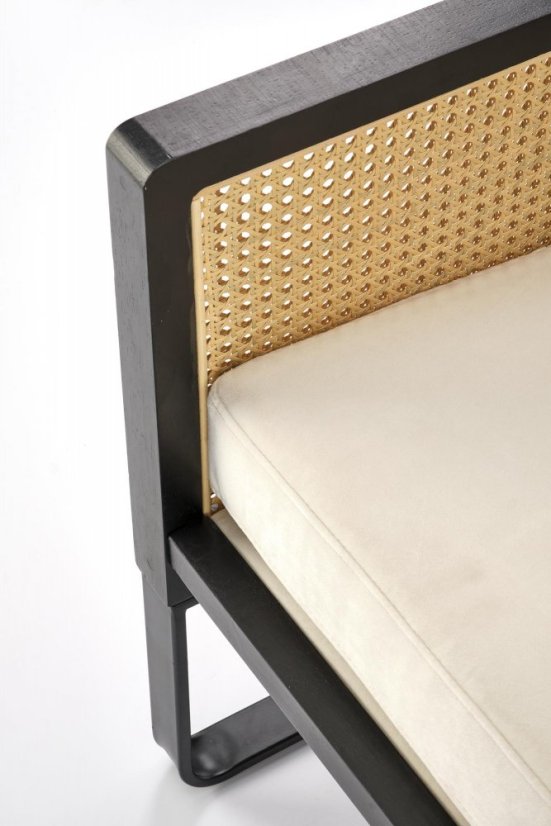 Kreslo ILARIO béžové/čierne