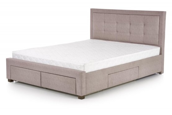 Posteľ EVORA so zásuvkami 160x200 béžová