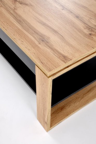 Konferenční stolek BETTY se zvedací deskou dub artisan/černá