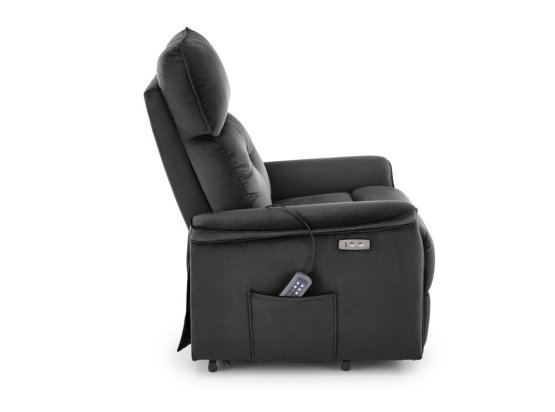 Relaxační křeslo SEMIR 2 černé