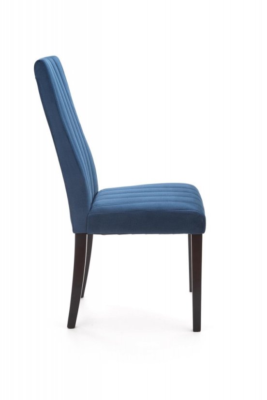 Jedálenská stolička DIEGO 2 velvet modrá