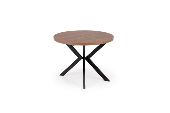 Rozkladací jedálenský stôl PERONI 100(250)x100 orech/čierny