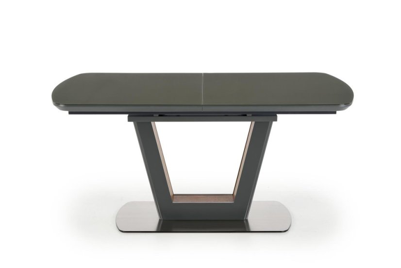 Rozkládací jídelní stůl BILOTTI 160(200)x90 antracit mat/ořech