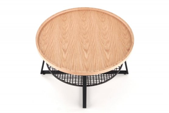 Konferenční stolek FLORENCE dub přírodní/černý