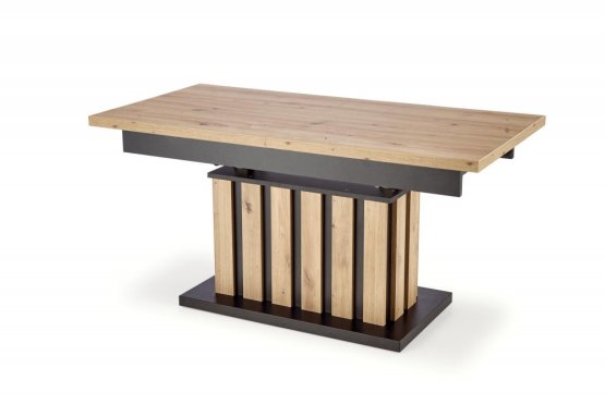 Konferenčný stolík BARETTI dub artisan/čierny