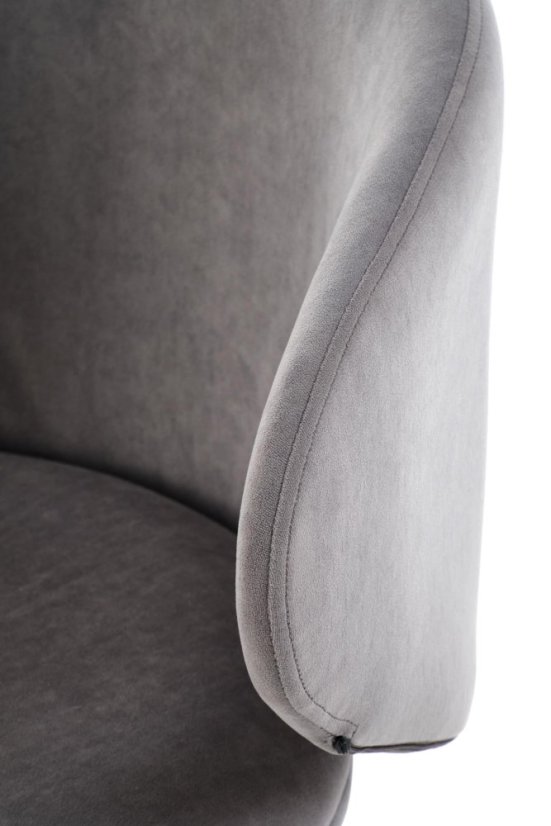 Jedálenská stolička K587 sivá