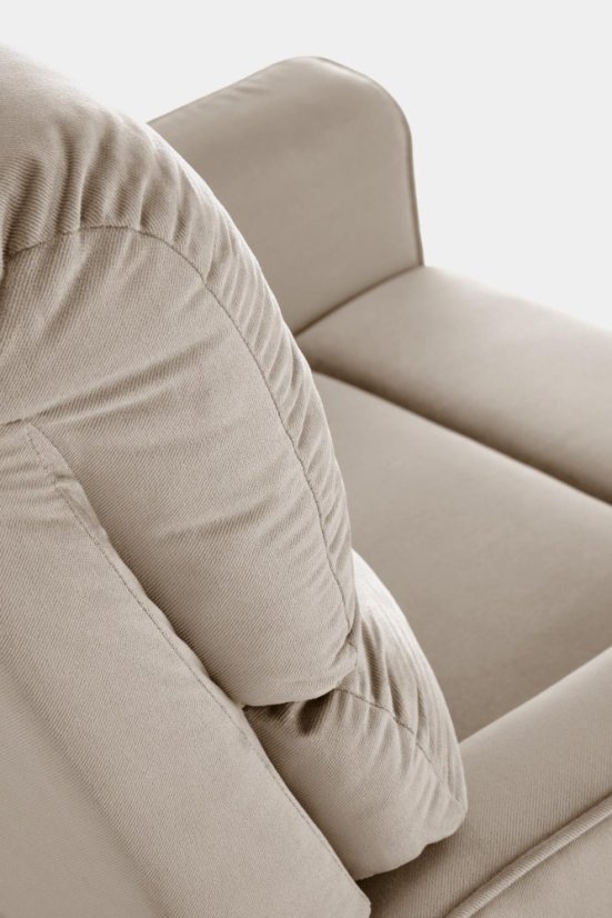 Relaxační křeslo KARIM béžové