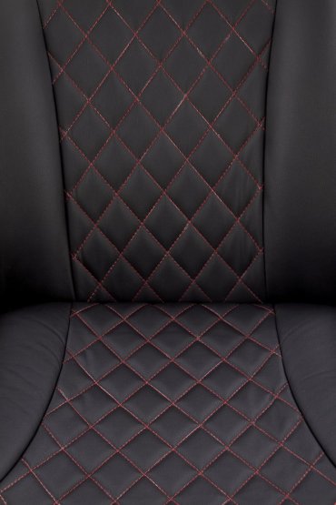 Relaxačné kreslo CAMARO čierne/červené