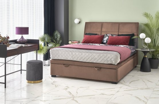 Čalúnená posteľ CONTINENTAL 2 160x200 béžová