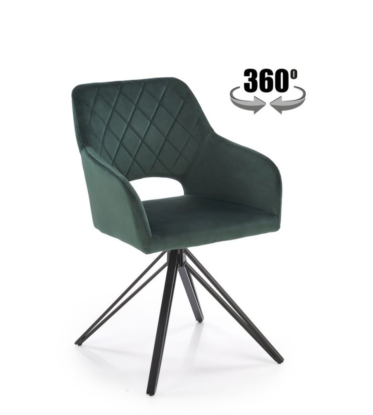 Jedálenské kreslo K535 zelené