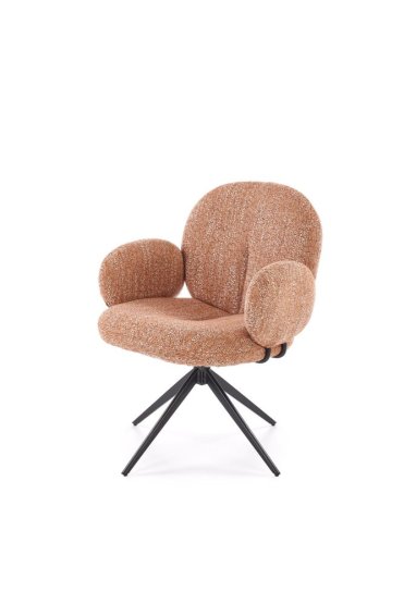 Jedálenská stolička / kreslo K568 škoricová