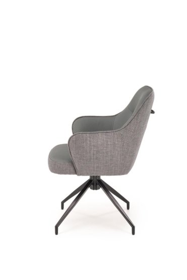 Jedálenské kreslo K527 sivé