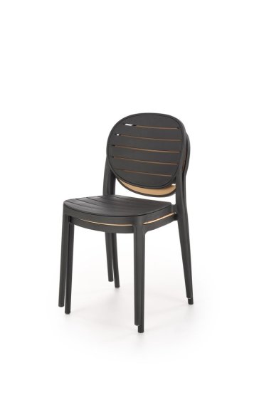 Stolička K529 čierna