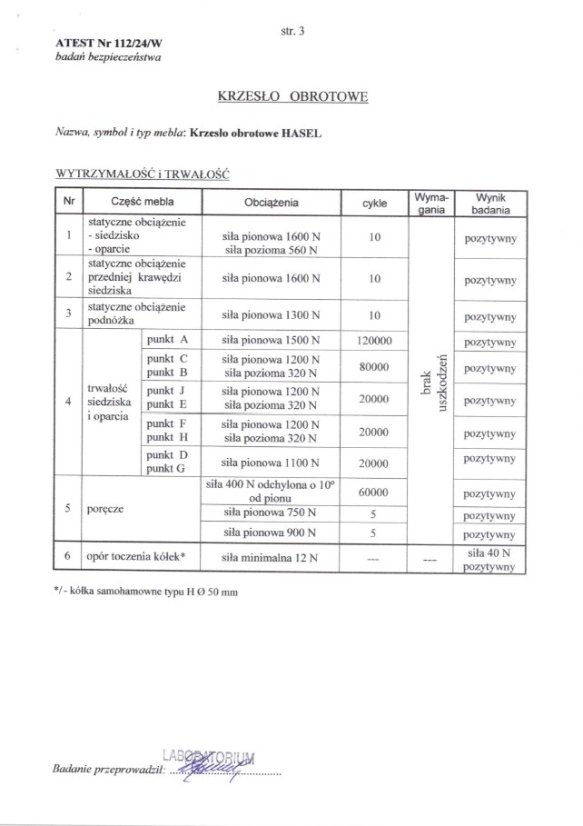 Kancelárska stolička HASEL čierna/sivá