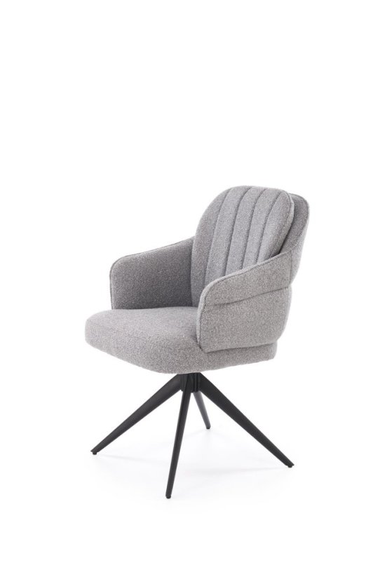 Jedálenské kreslo K570 sivá