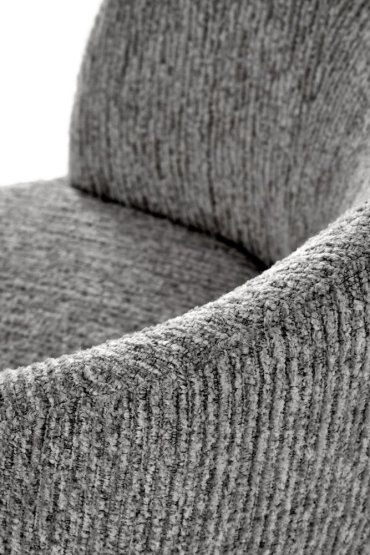 Otočné jedálenské kreslo K581 sivá