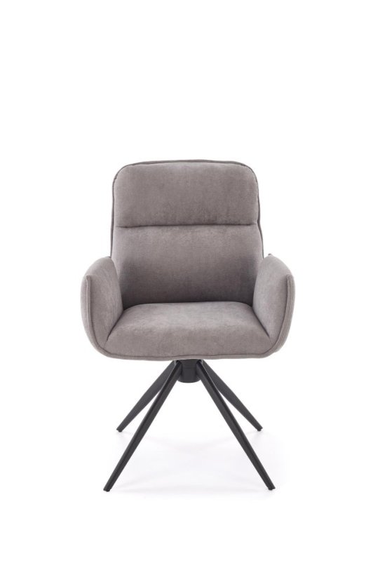 Jedálenské kreslo K574 sivá