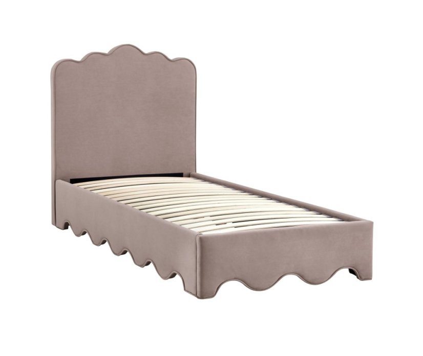 Čalúnená posteľ ORSO 90x200 béžová