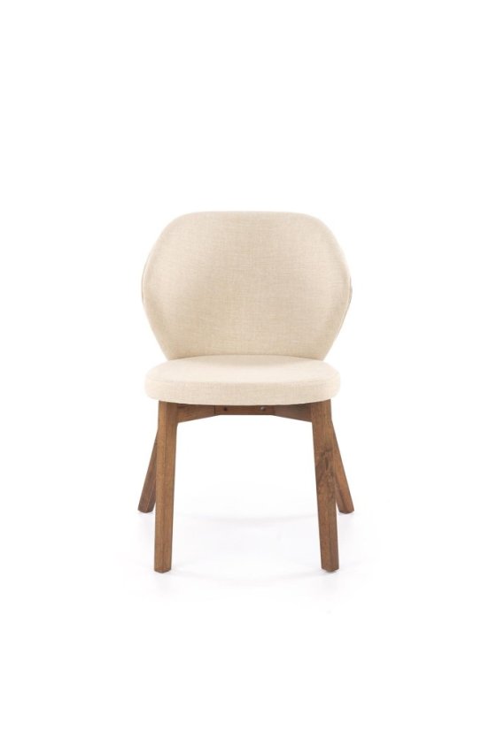 Jedálenská stolička K583 orech/hnedá/béžová