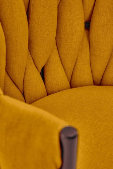 Jedálenská stolička / kreslo K516 horčicová