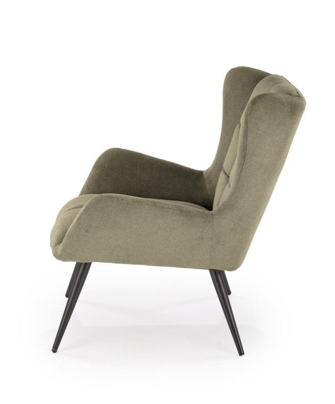 Křeslo BYRON olivové