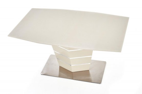 Rozkládací jídelní stůl SORENTO 140(180)x80 béžový mat