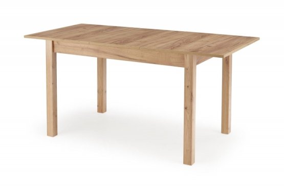Rozkladací jedálenský stôl MAURYCY 118(158)x75 dub craft