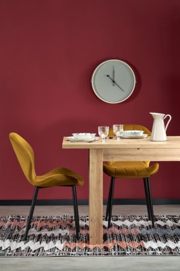 Rozkladací jedálenský stôl BAGIO 120(160)x80 dub artisan