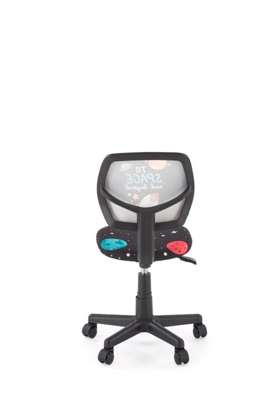 Dětská otočná židle BINGO černá