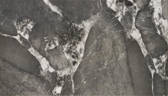 Rozkladací jedálenský stôl FELIX 141(201)x81 sivý mramor/čierna