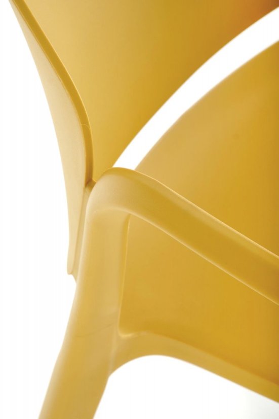 Židle K491 hořčicová