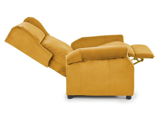 Relaxačné kreslo AGUSTIN 2 horčicové