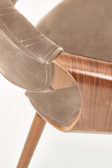 Jídelní křesílko K396 velvet béžové