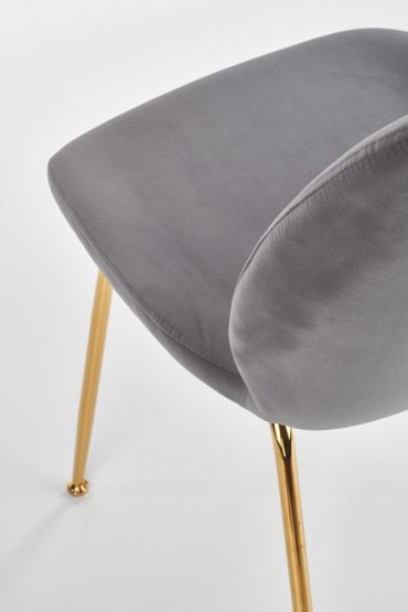 Jedálenská stolička K381 sivá