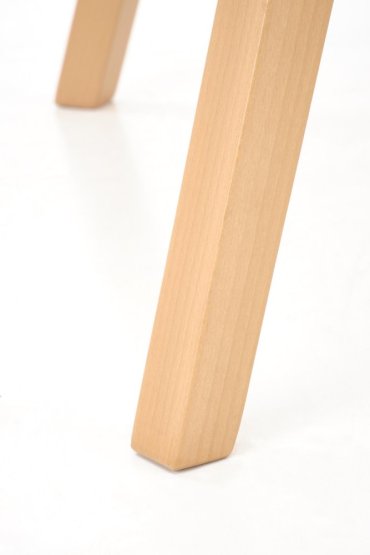 Rozkladací jedálenský stôl RUBEN 102(142)x102 kašmír/prírodný